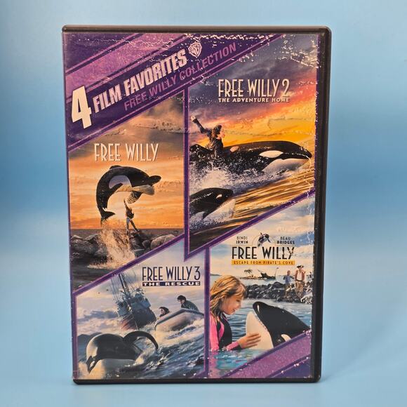 Family Movie DVD Bundle – 3-Disc Lot (Free Willy, Justice League, Dora) - Picture 6 of 7